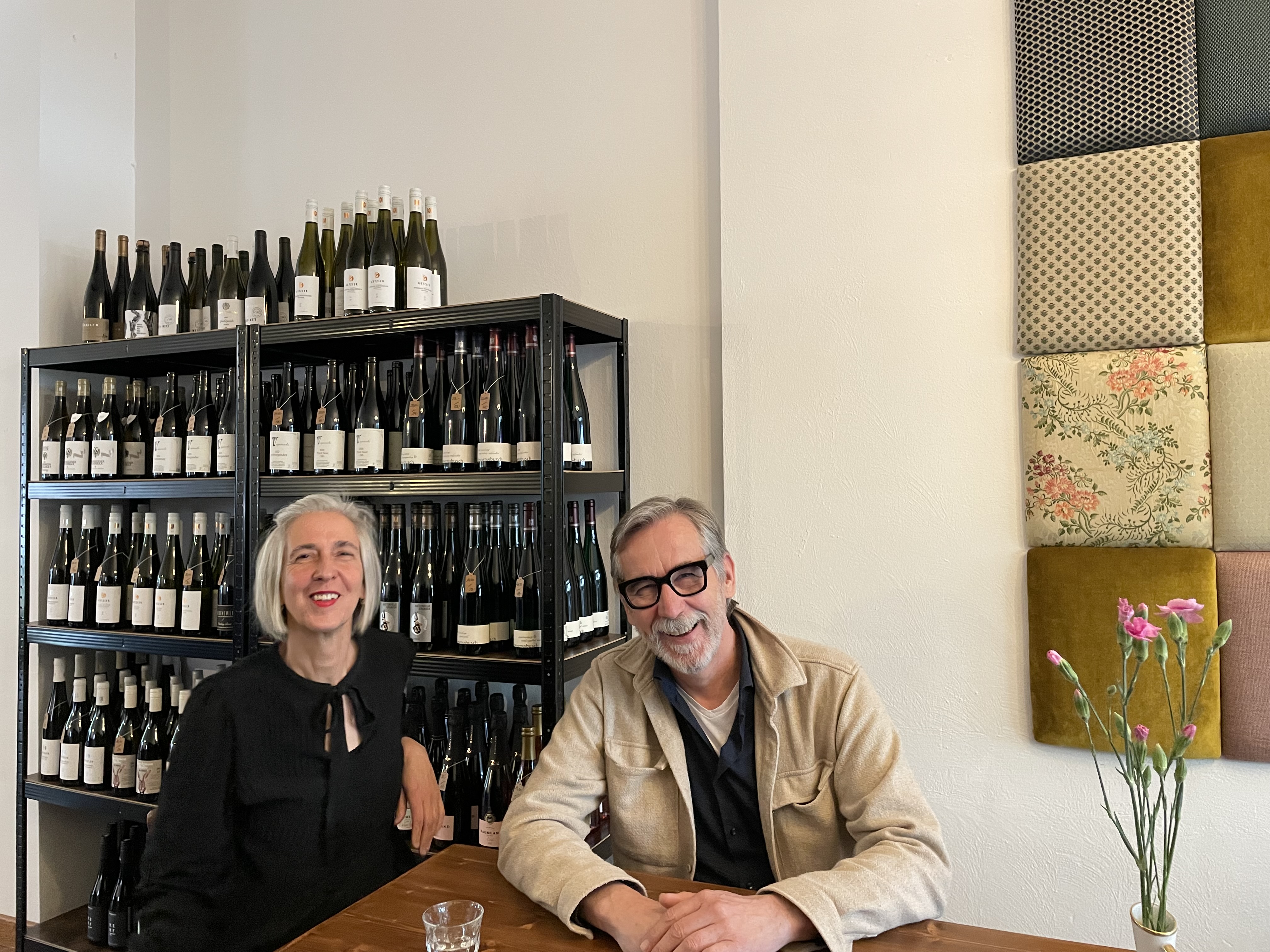 Silke Müller und Wolfgang Feierfeil, Hase und Wolfshund